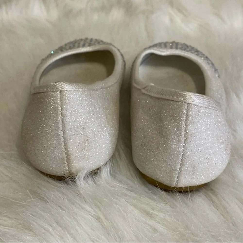 Hot Cakes Girls Size 12 Glitter Shoes Slip‎ On